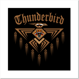 Thunderbird Brown Posters and Art